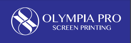 Olympia pro screen printing logo